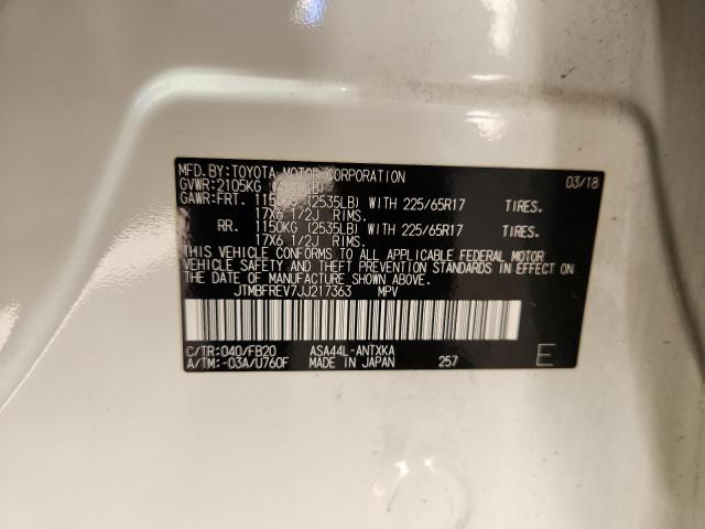 2018 TOYOTA RAV4 LE #3283953824