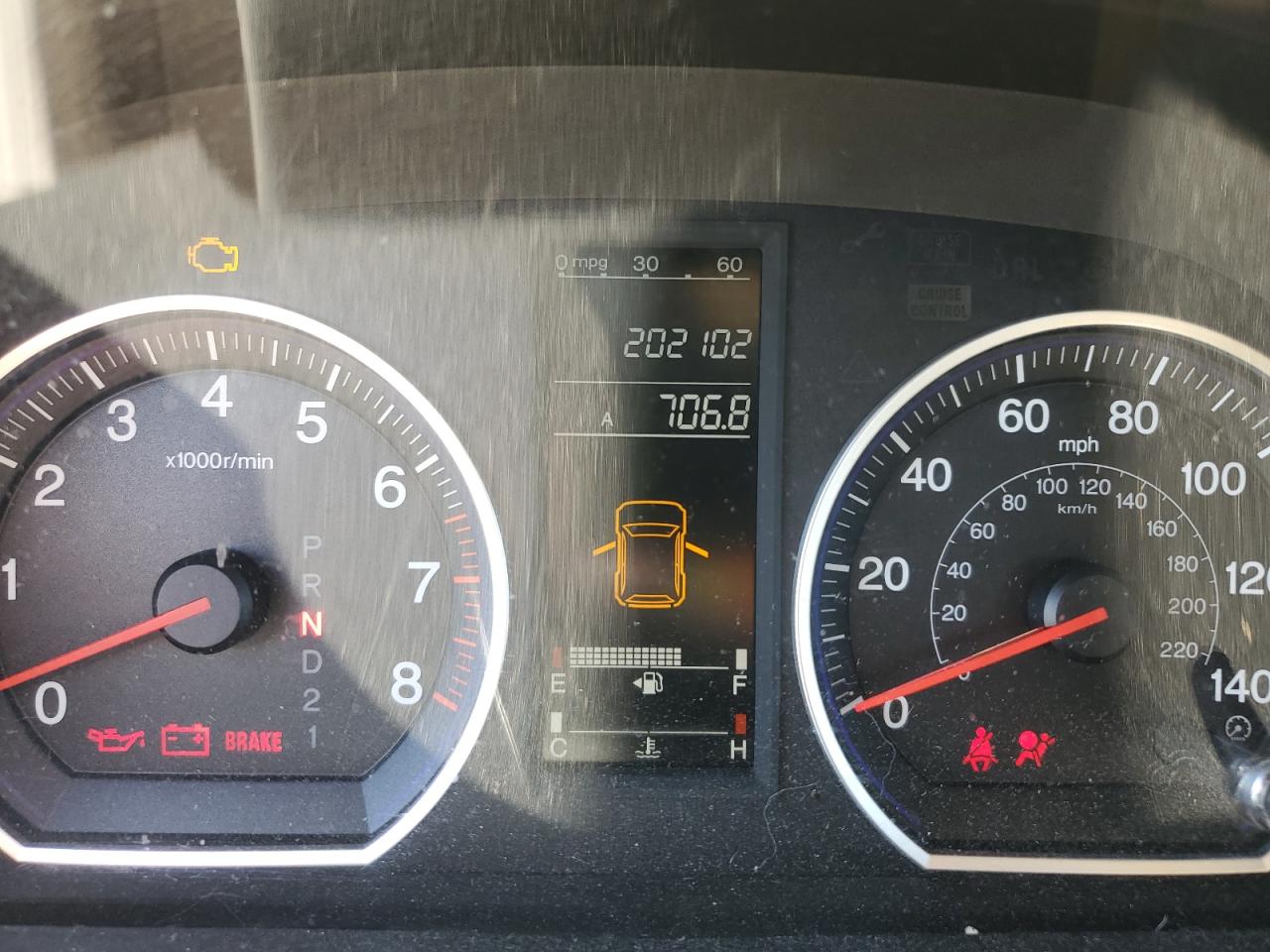 Lot #3292368272 2007 HONDA CR-V LX