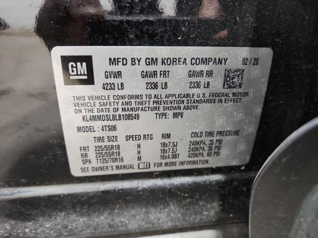 2020 BUICK ENCORE GX #3302657042