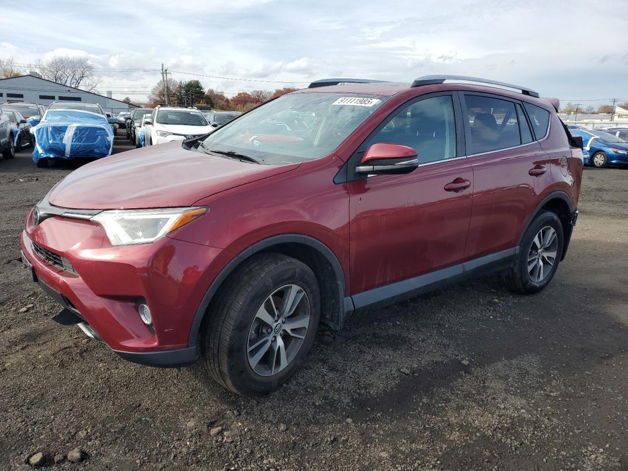 Lot #3302646067 2018 TOYOTA RAV4 ADVEN