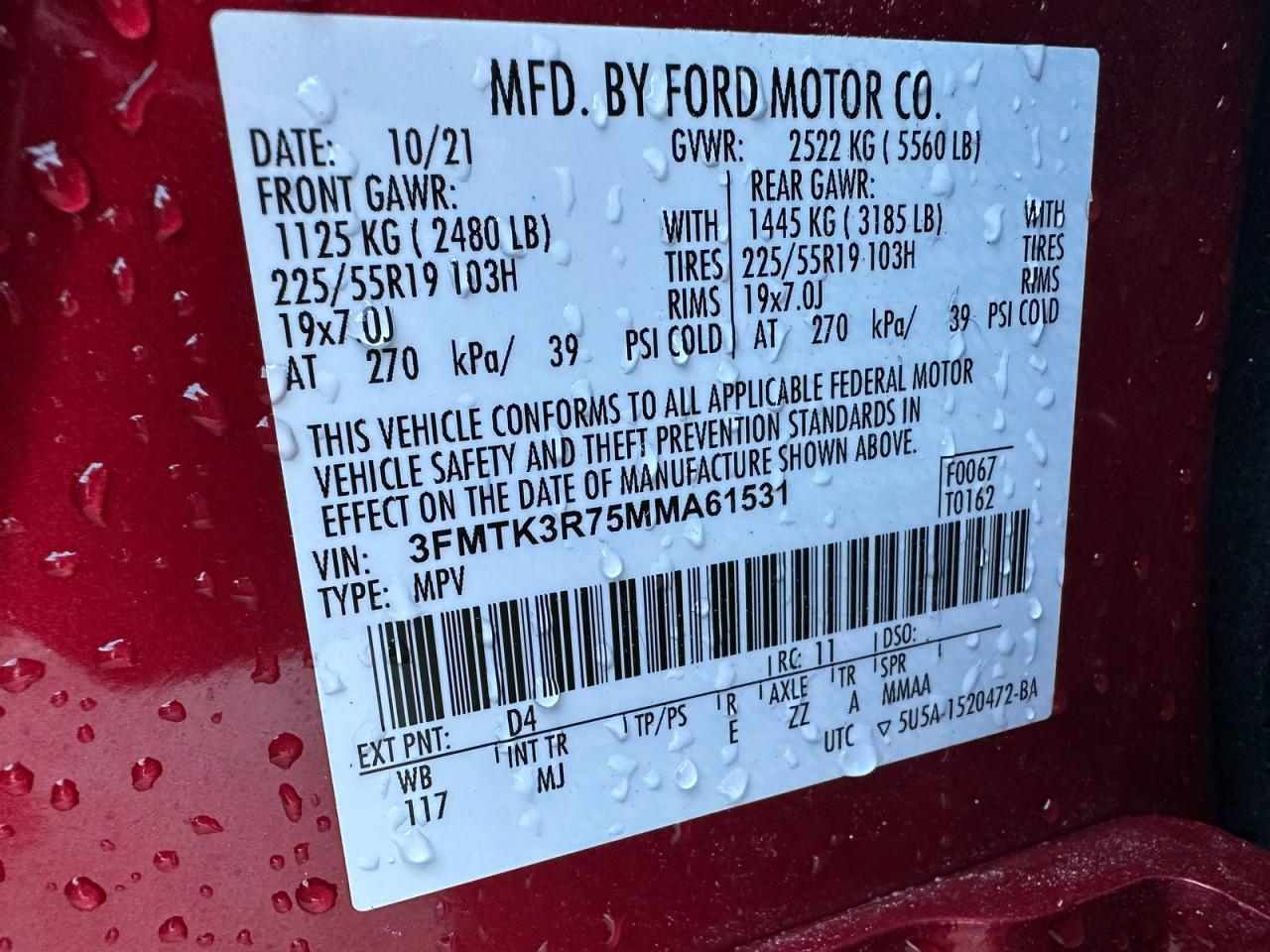 FORD MUSTANG PREMIUM