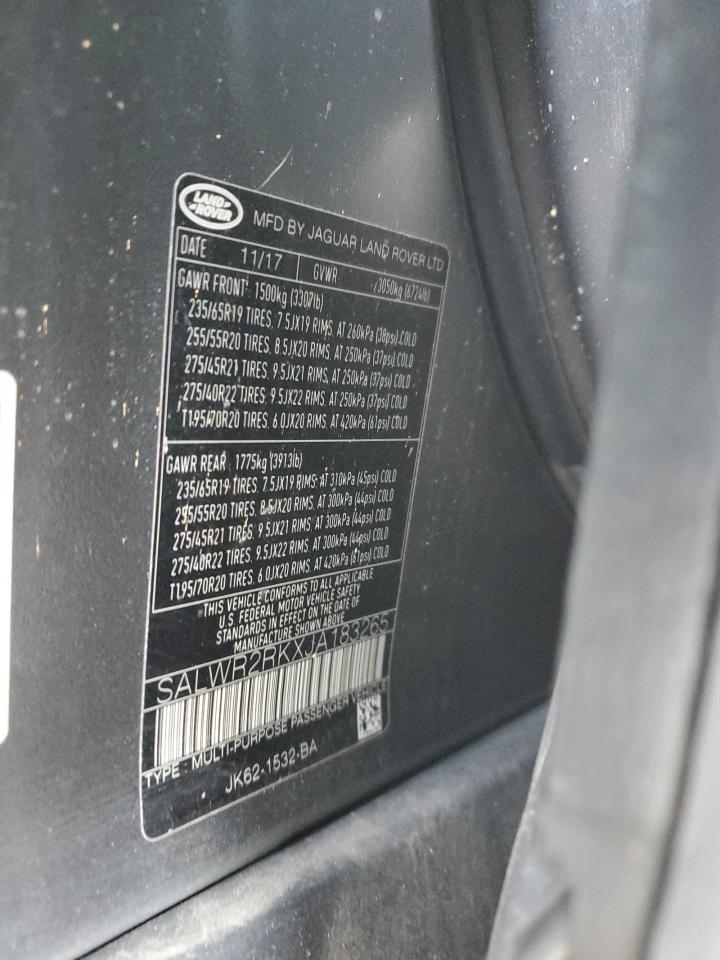 LAND ROVER RANGE ROVER HSE