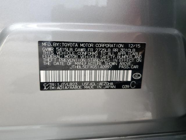 2016 LEXUS LS 460 #3301947414