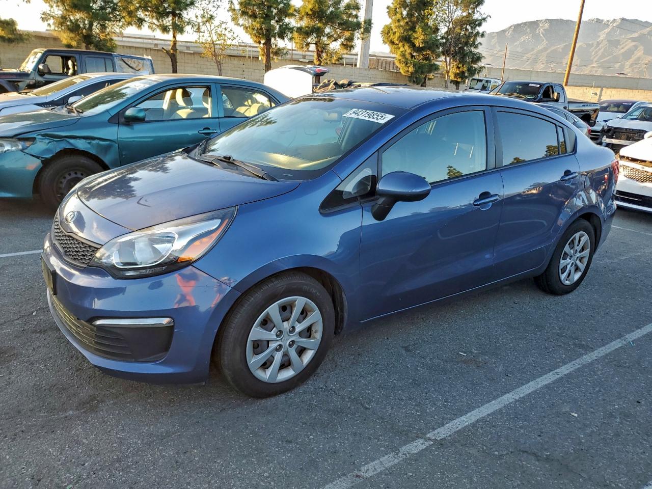 Lot #3302700041 2016 KIA RIO LX