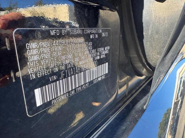 2021 SUBARU WRX #3284927920