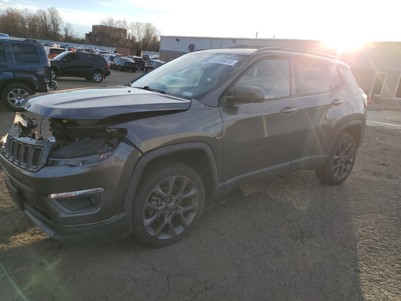 Lot #3315724380 2021 JEEP COMPASS 80