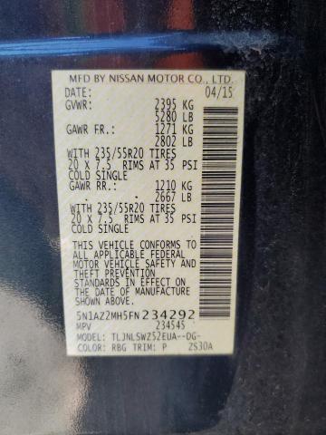 2015 NISSAN MURANO S - 5N1AZ2MH5FN234292