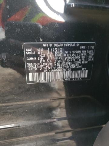 2023 SUBARU ASCENT TOU #3296219419
