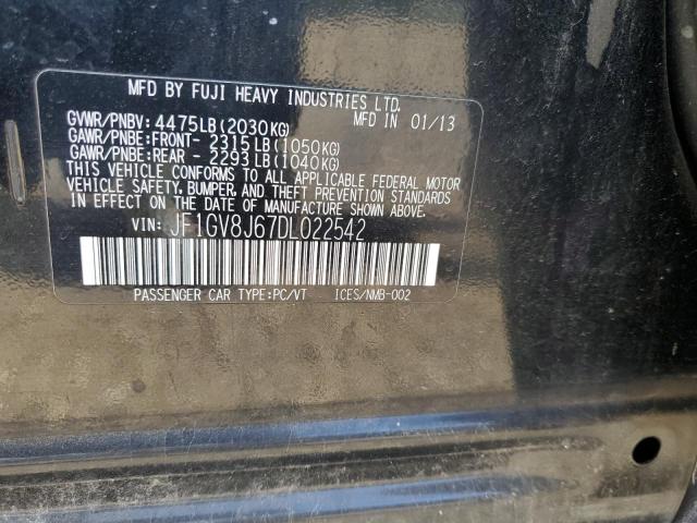 2013 SUBARU IMPREZA WR #3286560184