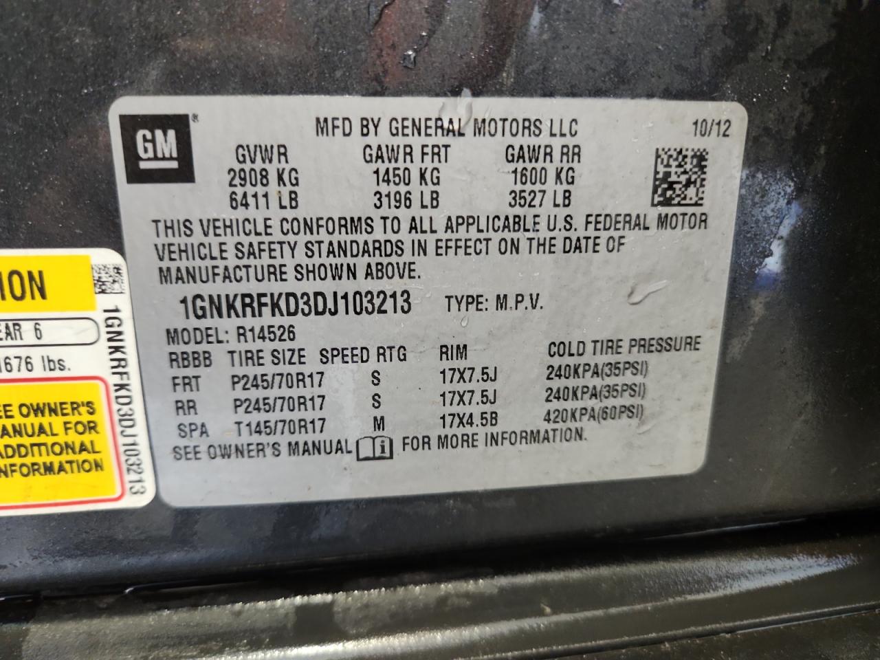 CHEVROLET TRAVERSE LS