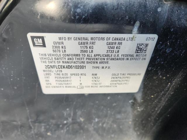 2013 CHEVROLET EQUINOX LS #3285820897