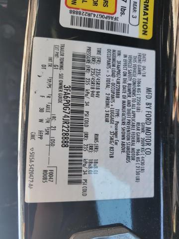 2018 FORD FUSION S #3310547043