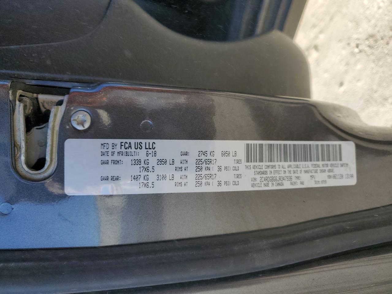 DODGE GRAND CARAVAN SE