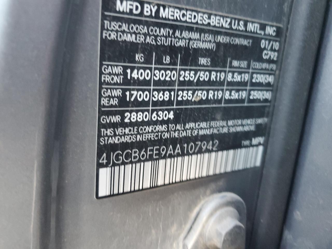 MERCEDES-BENZ R-CLASS 350 4MATIC