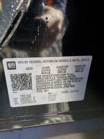 2025 CHEVROLET EQUINOX LT #3302790929