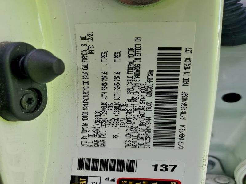 2022 TOYOTA TACOMA DOU #3298061197