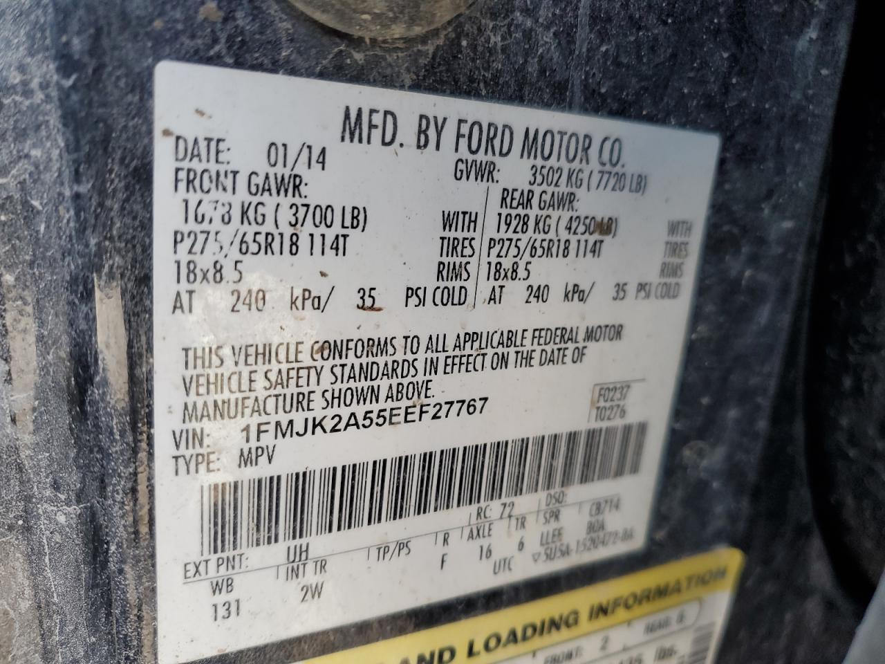 FORD EXPEDITION EL LIMITED