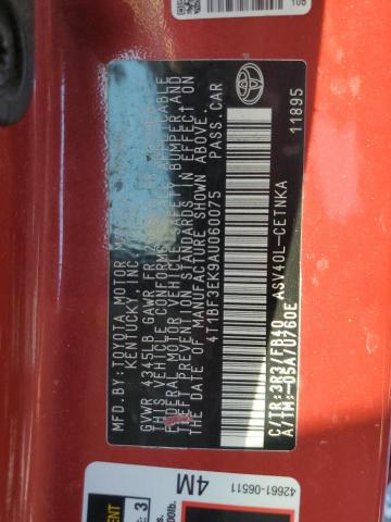 2010 TOYOTA CAMRY BASE #3293336451