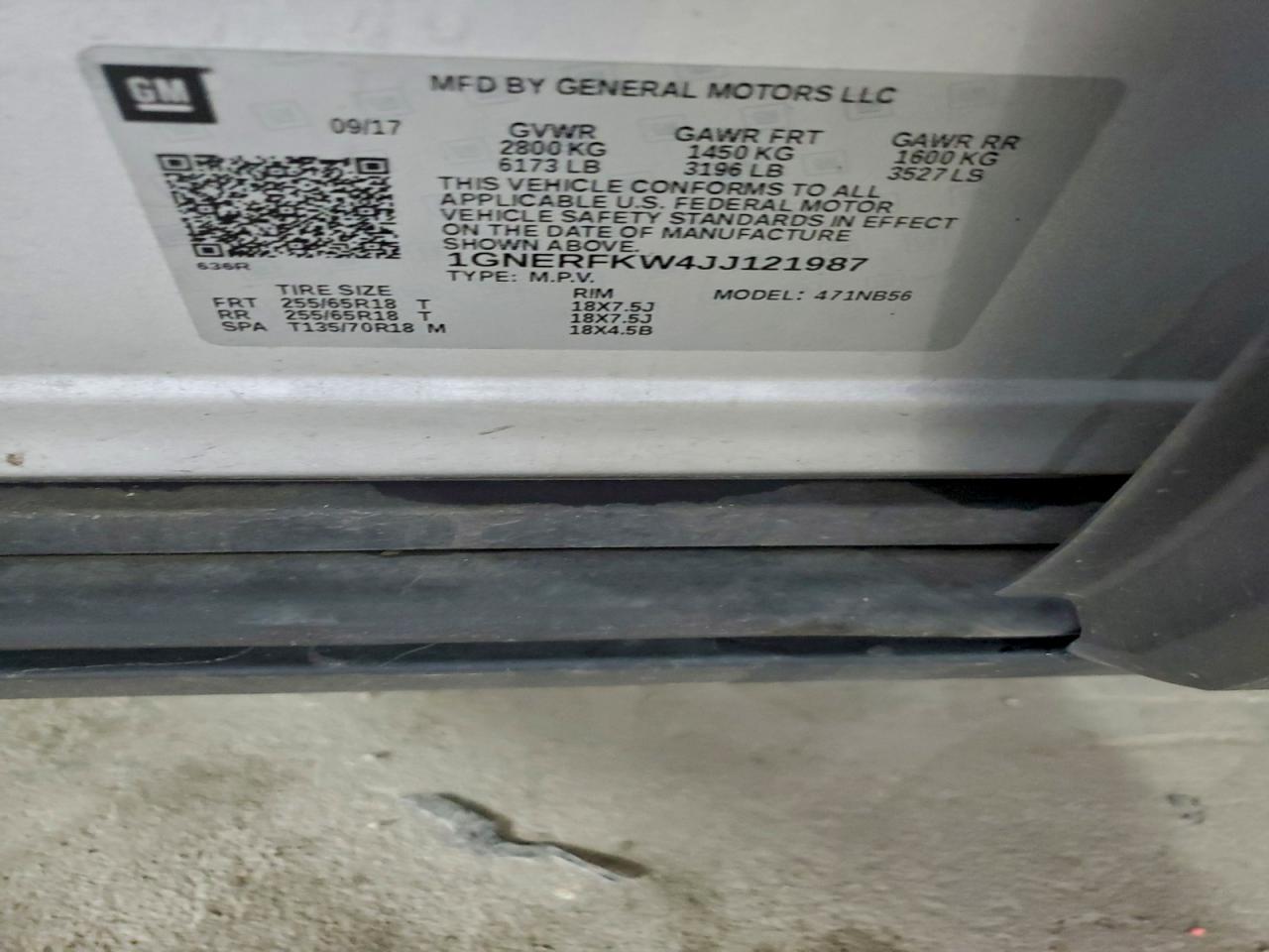 CHEVROLET TRAVERSE LS