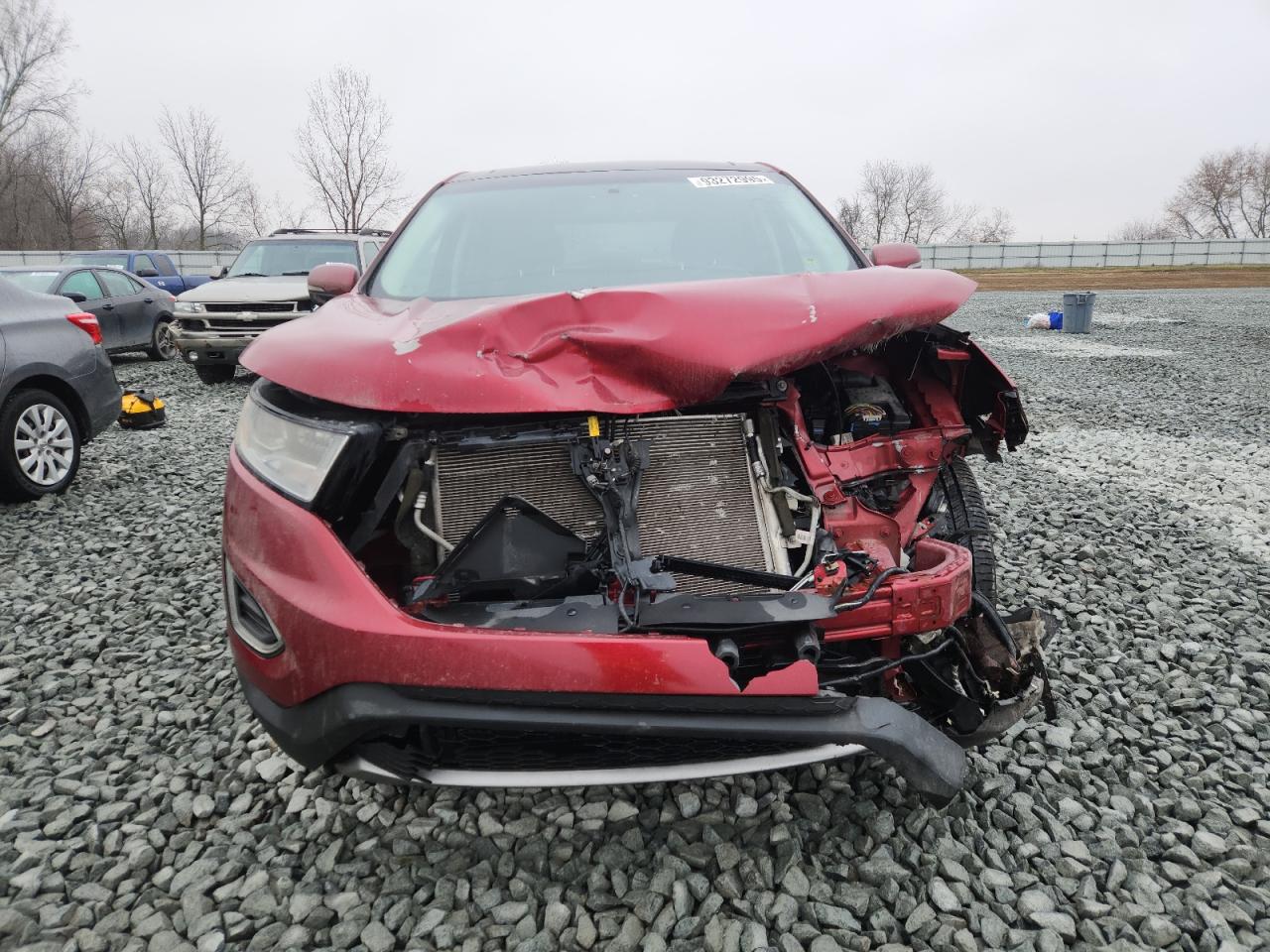 Lot #3303663947 2015 FORD EDGE SEL