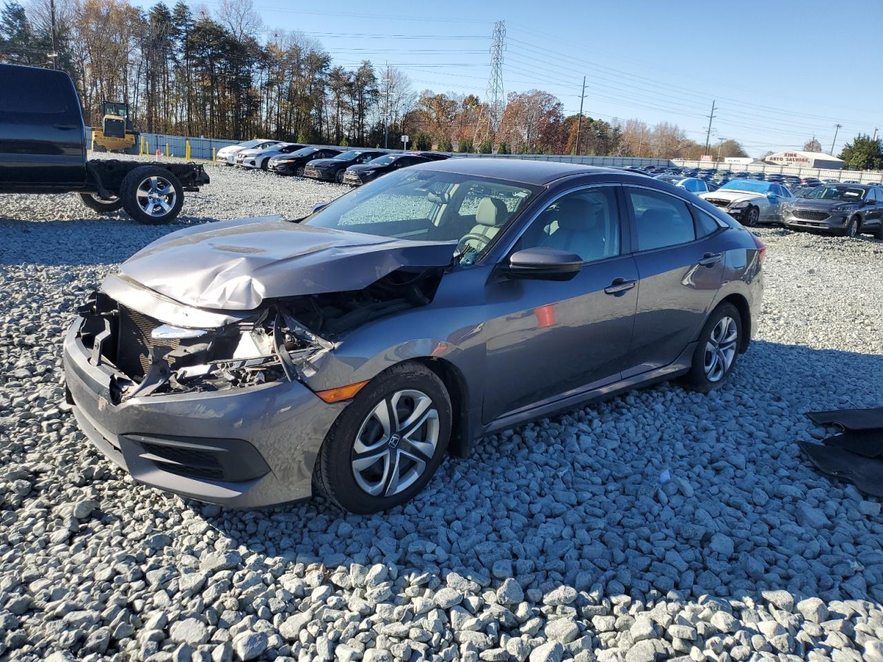 Lot #3298117143 2016 HONDA CIVIC LX