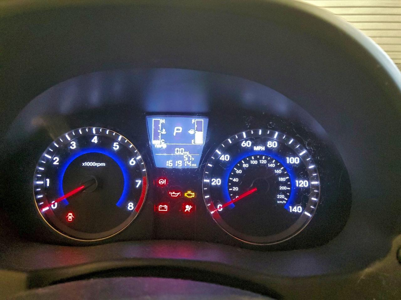 Lot #3305418440 2016 HYUNDAI ACCENT SE