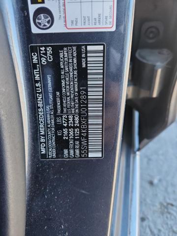 2015 MERCEDES-BENZ C 300 4MAT #3293488469