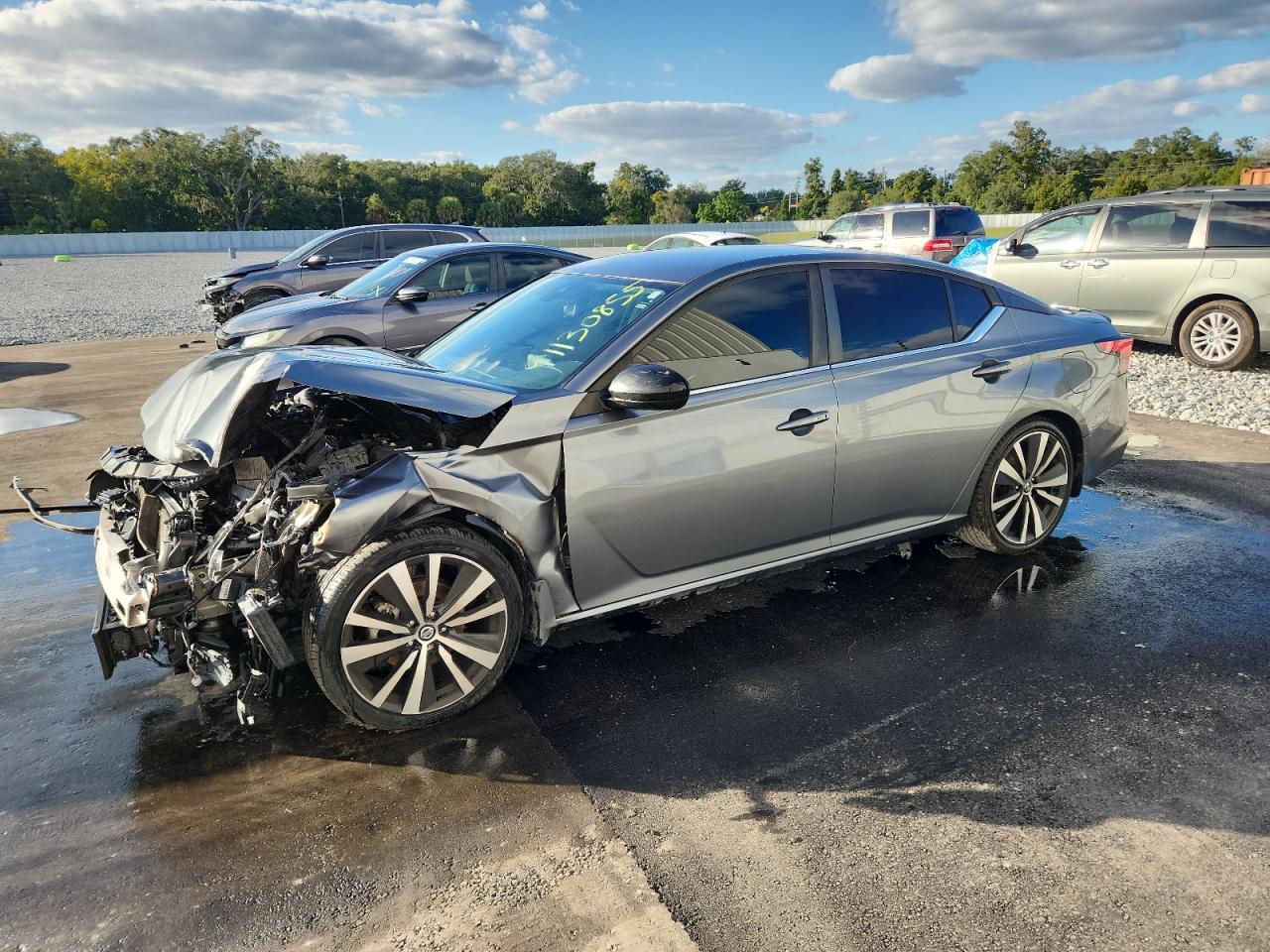 Lot #3302729080 2021 NISSAN ALTIMA SR