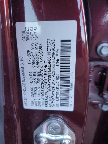 2018 ACURA RDX TECHNO #3302765404