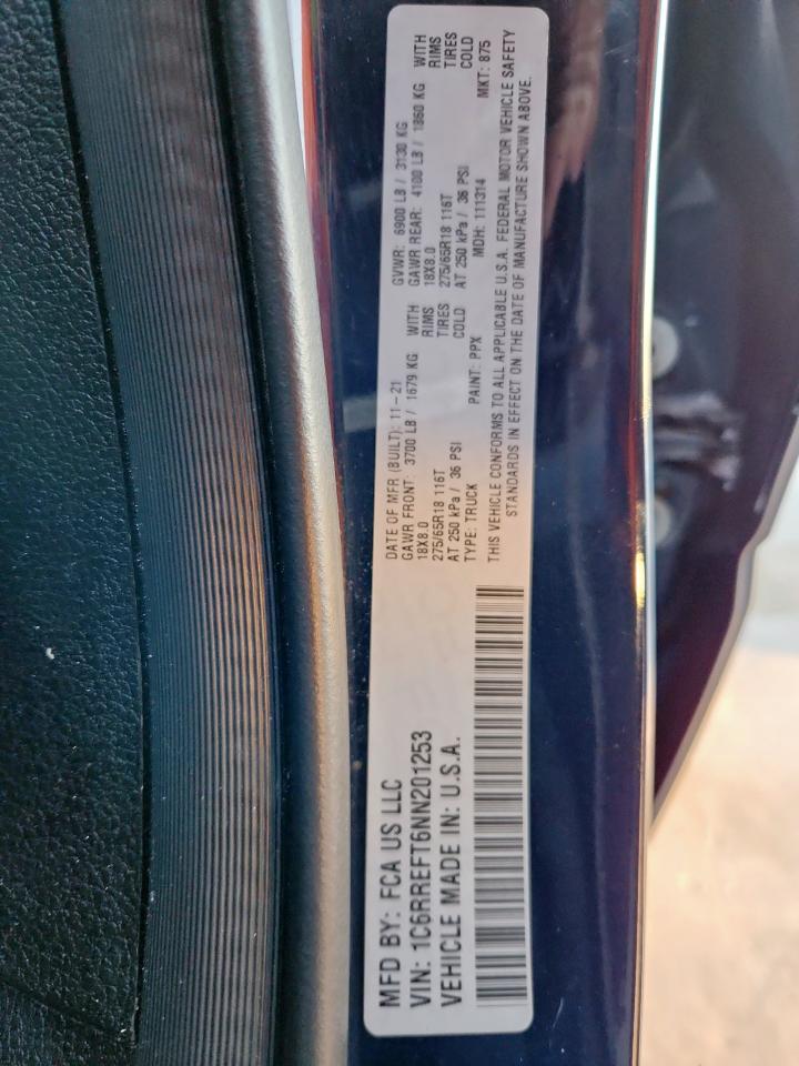 Lot #3284580336 2022 RAM 1500 BIG H