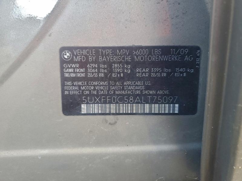 2010 BMW X5 XDRIVE3 #3297928790