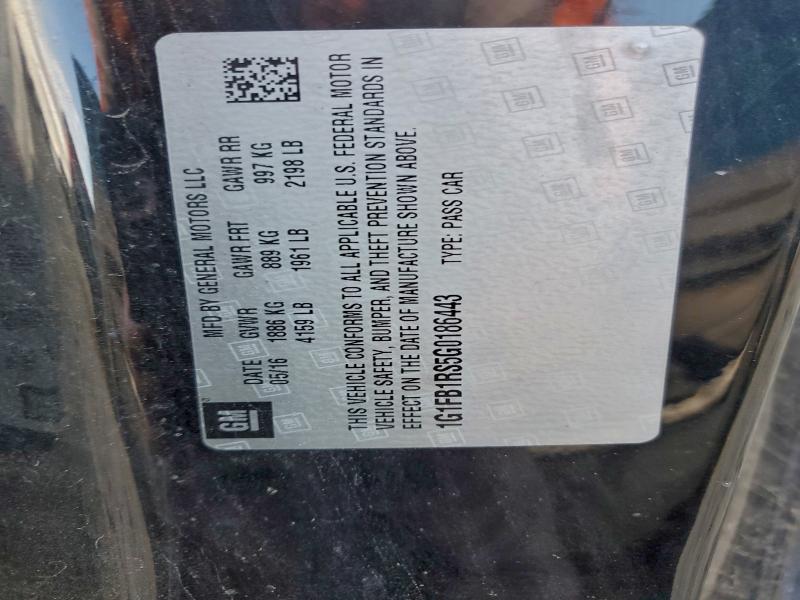 2016 CHEVROLET CAMARO LT #3296210460