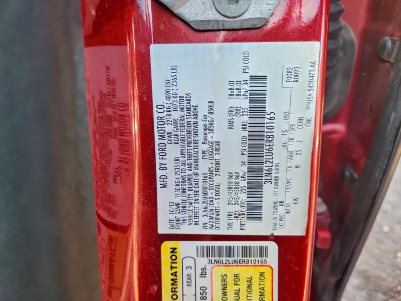 2014 LINCOLN MKZ HYBRID #3296926815