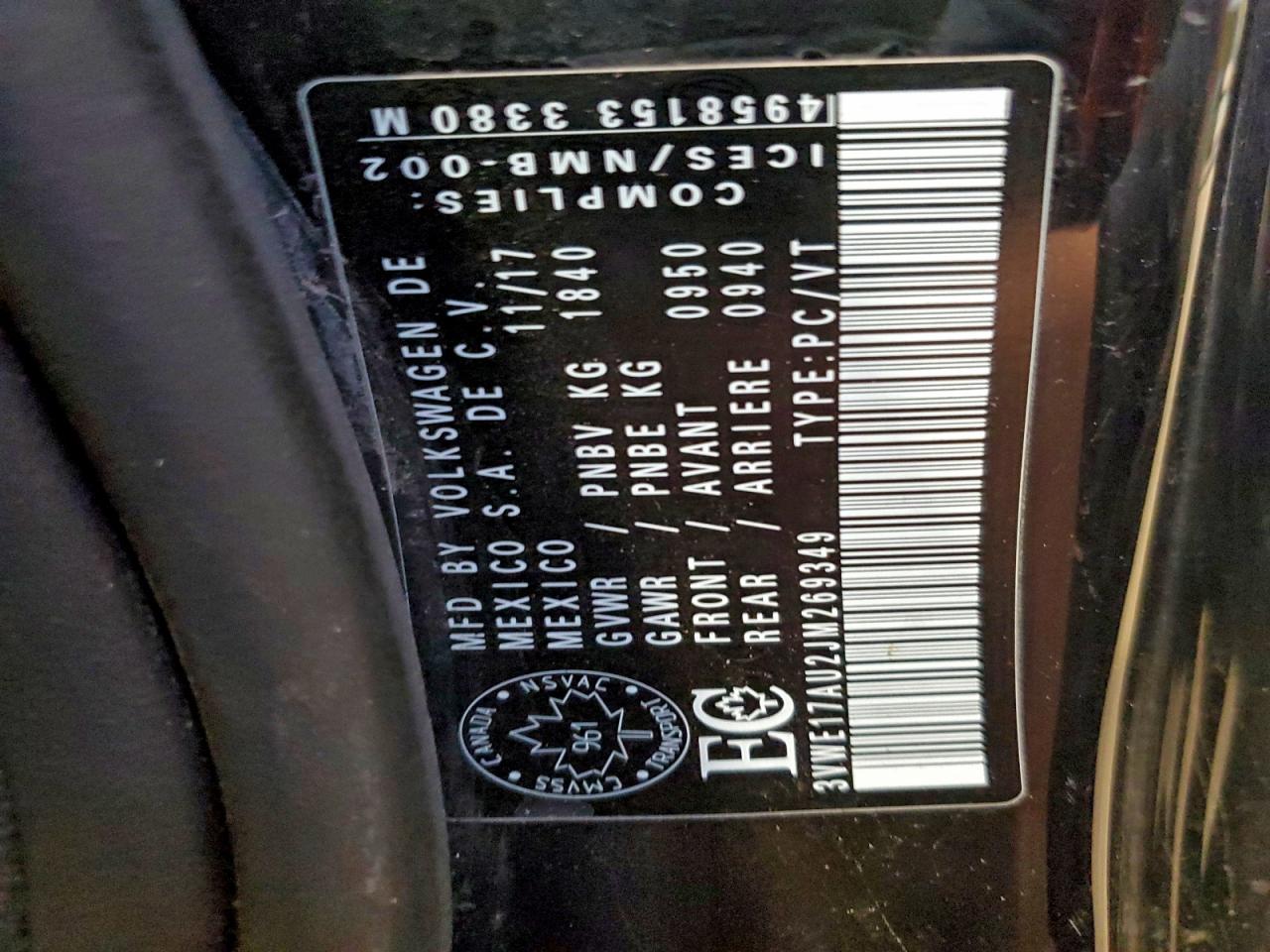 VOLKSWAGEN GOLF TRENDLINE