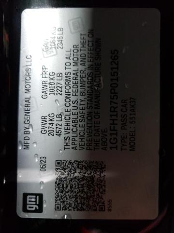 2023 CHEVROLET CAMARO SS #3317799083