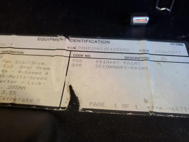 2001 DODGE DURANGO #3290310249