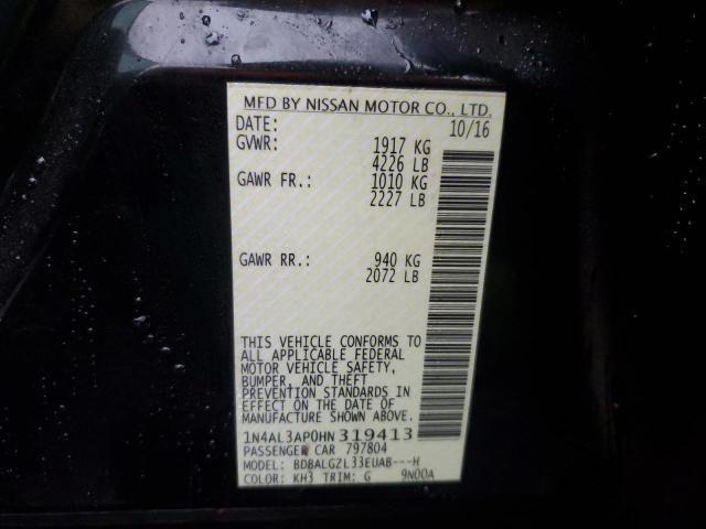 2017 NISSAN ALTIMA 2.5 #3301875436