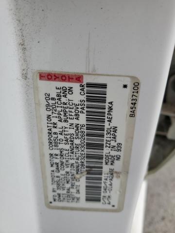 2003 TOYOTA COROLLA CE #3296989857