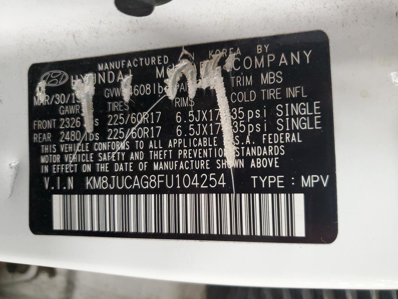 HYUNDAI TUCSON LIMITED