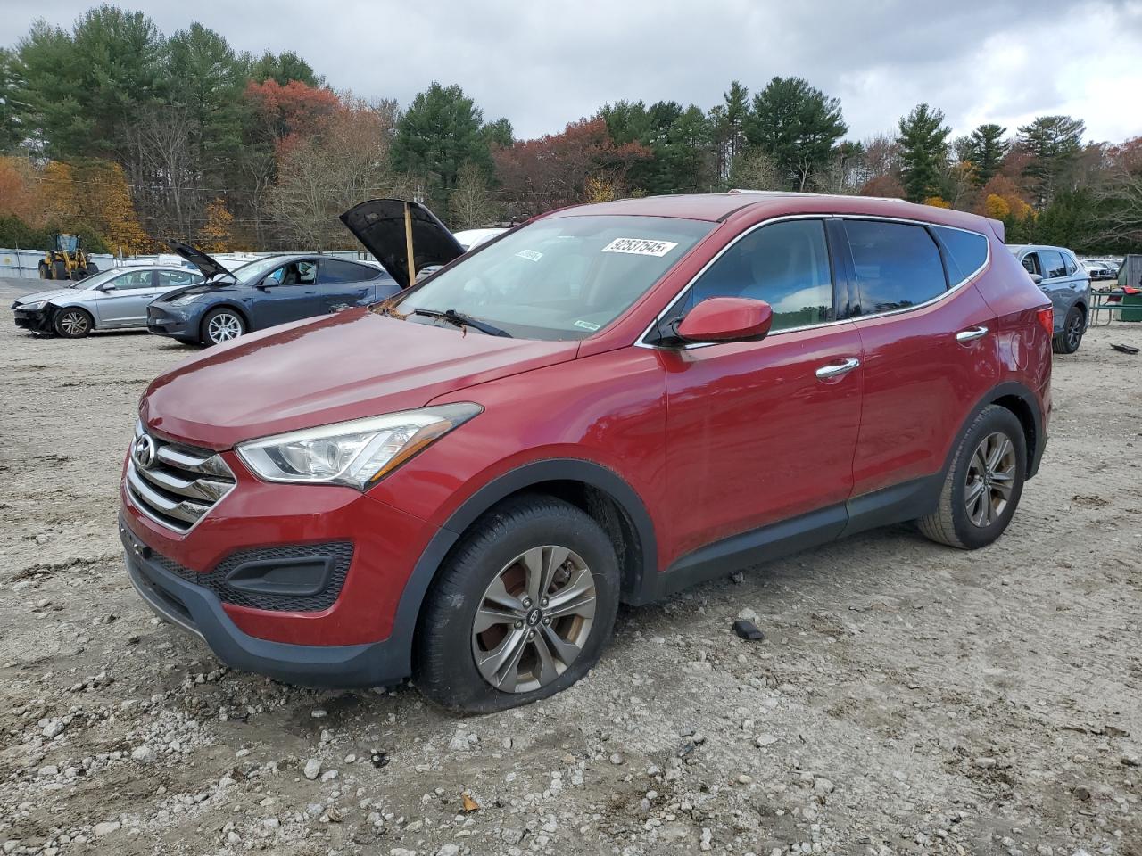 Lot #3285544315 2016 HYUNDAI SANTA FE S