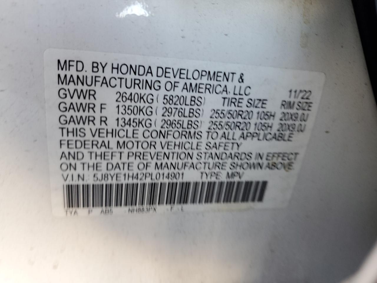 ACURA MDX TECHNOLOGY