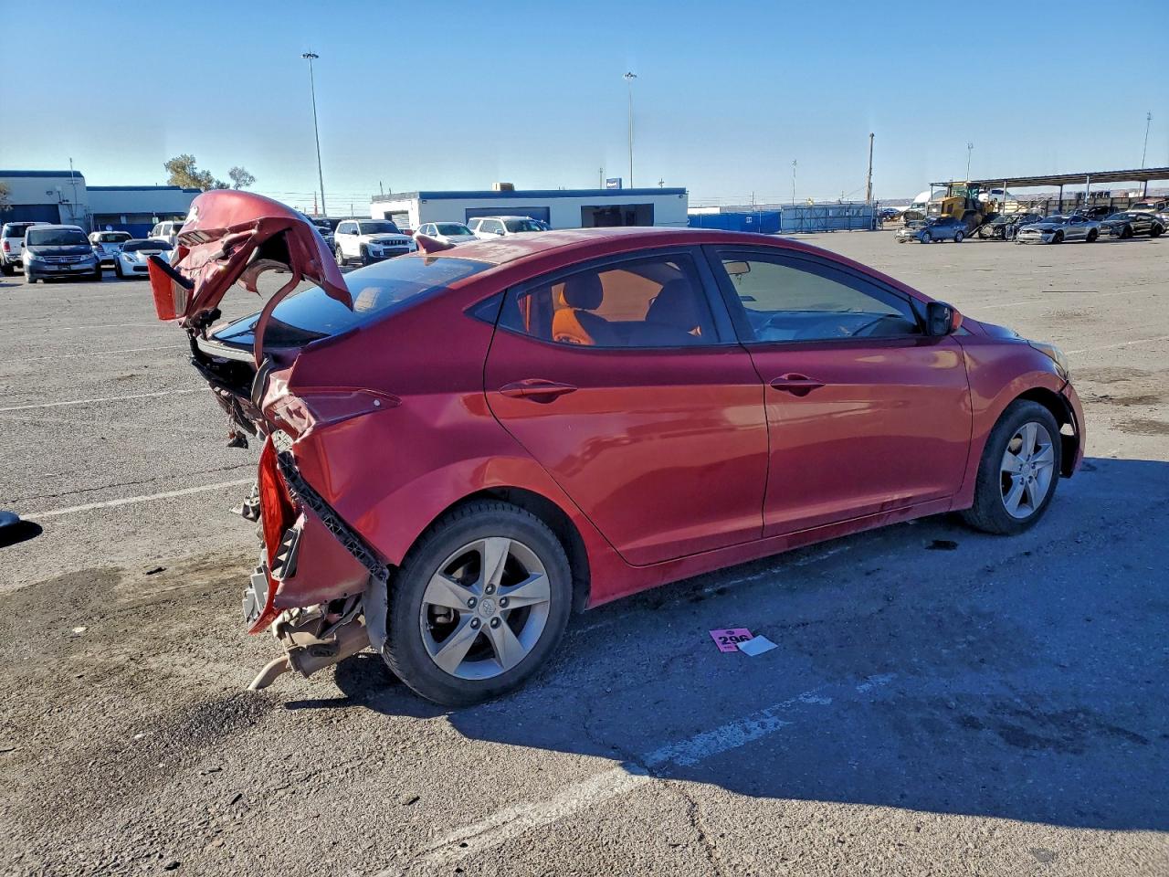Lot #3305638729 2013 HYUNDAI ELANTRA