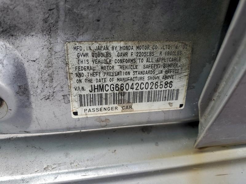 2002 HONDA ACCORD EX #3297934837