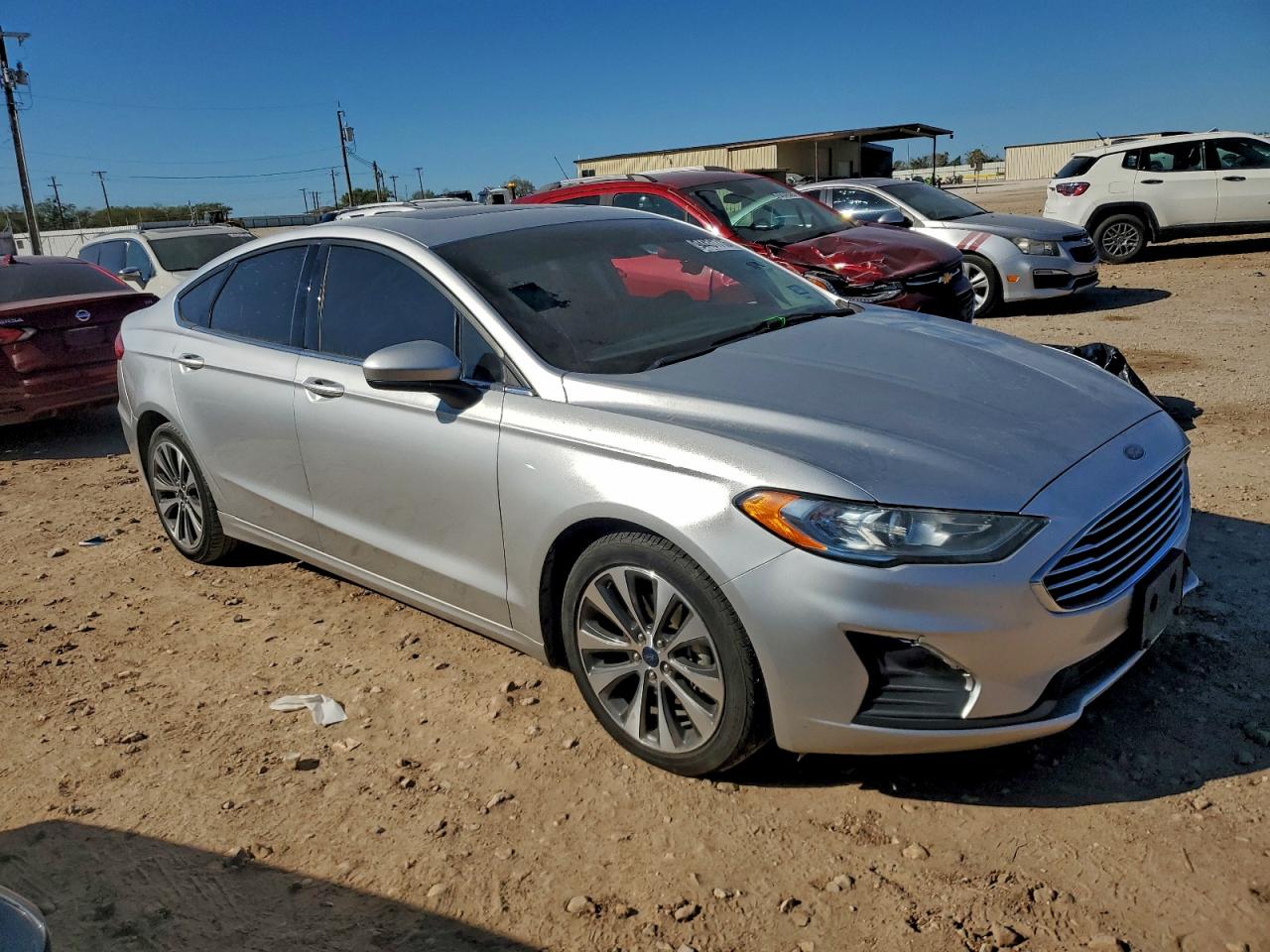 Lot #3311504235 2019 FORD FUSION SE