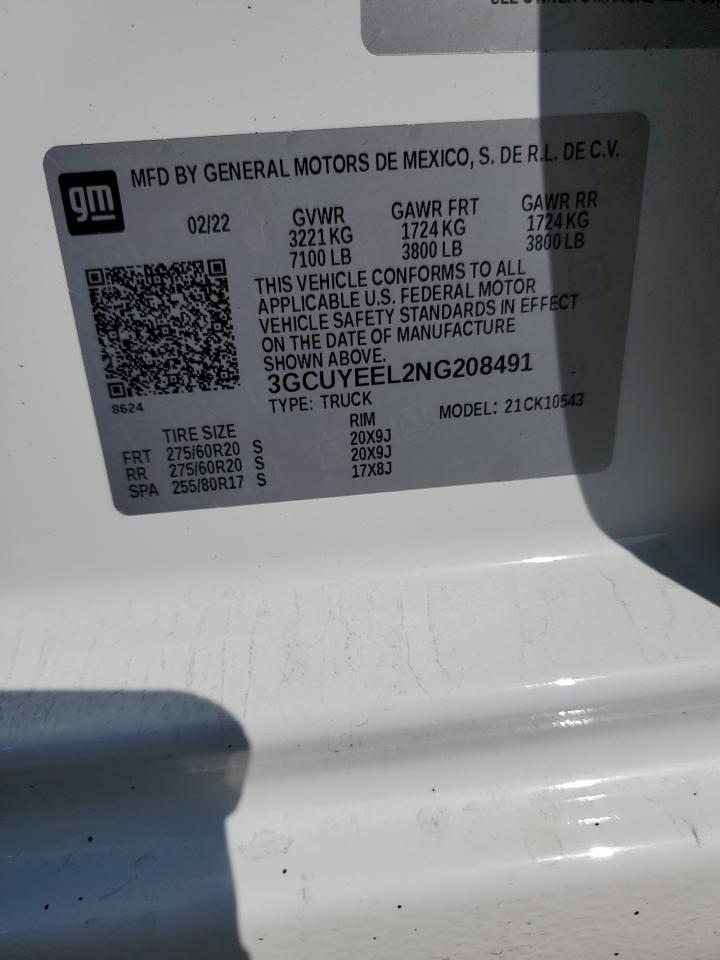 Lot #3317026123 2022 CHEVROLET SILVERADO