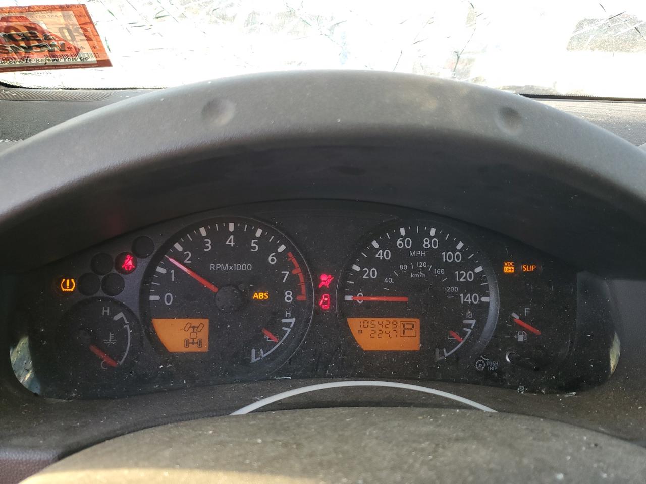 NISSAN XTERRA OFF ROAD