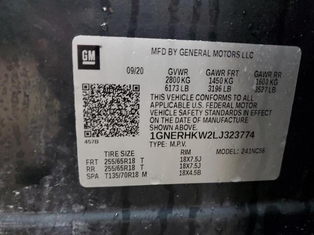 2020 CHEVROLET TRAVERSE L #3286592204