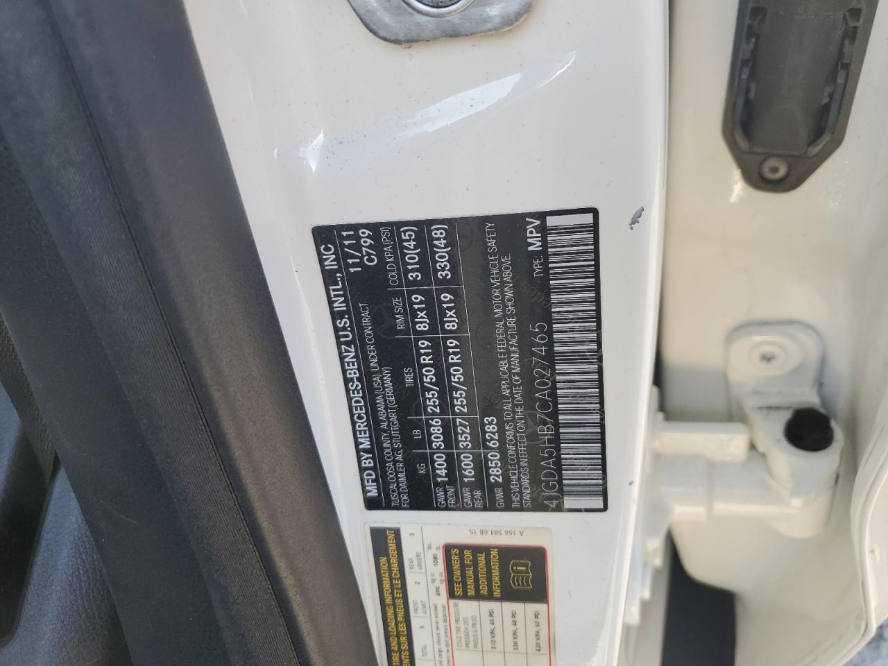 MERCEDES-BENZ M-CLASS 350 4MATIC