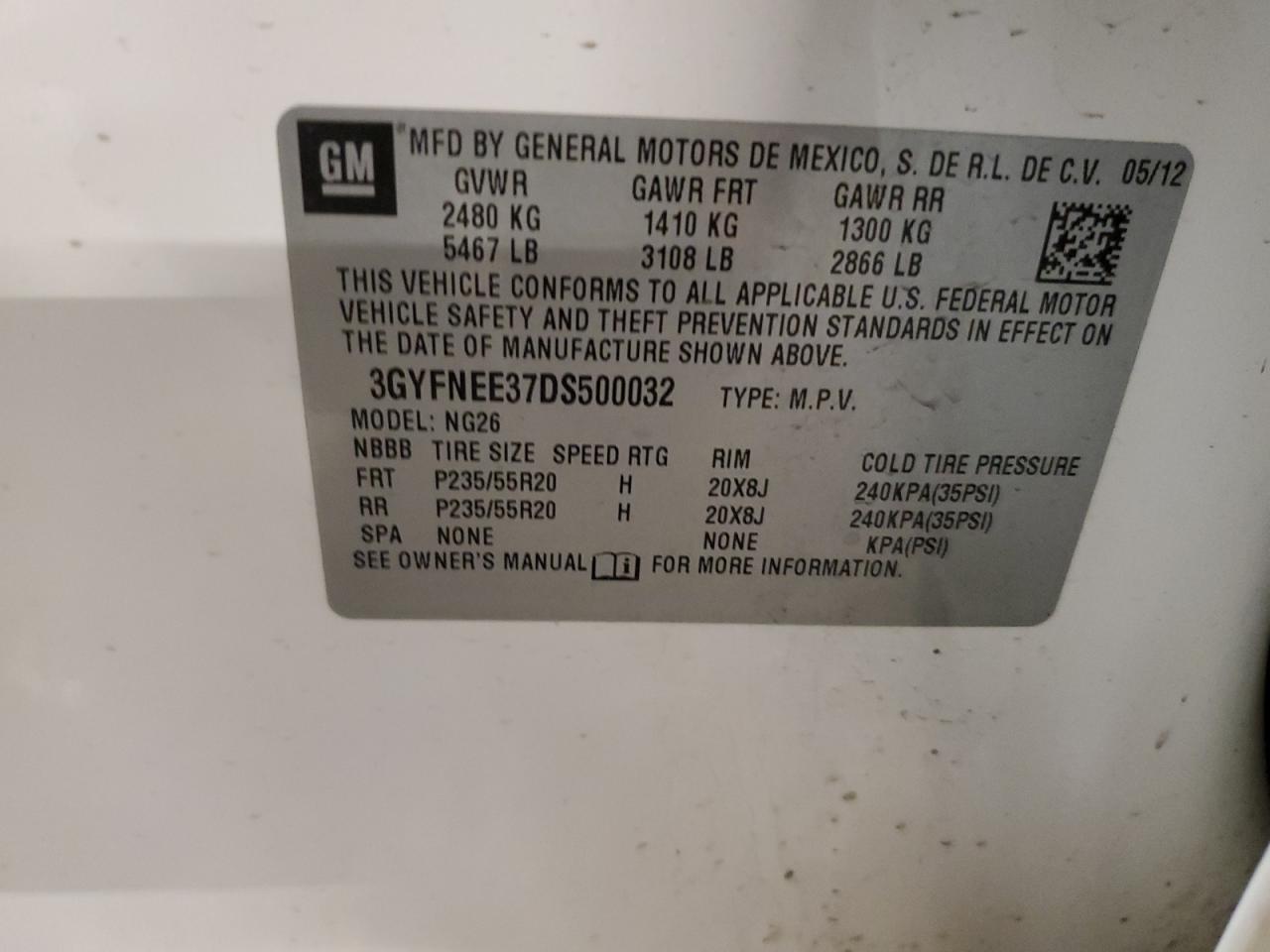 CADILLAC SRX PREMIUM COLLECTION