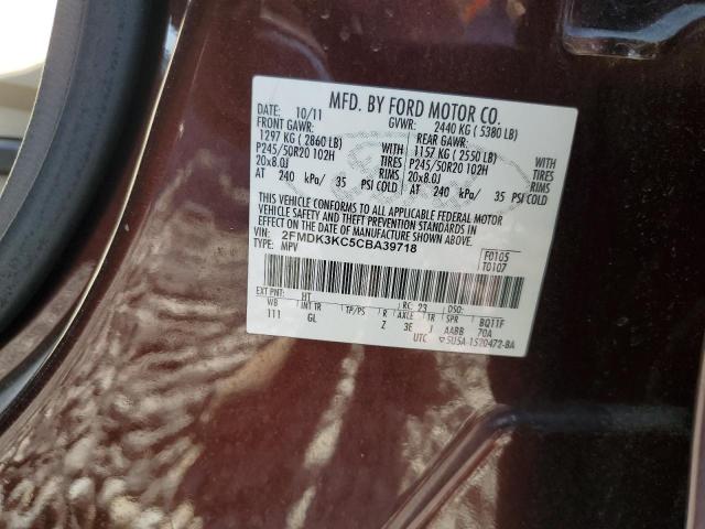 2012 FORD EDGE LIMIT #3296224415